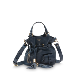 SAC SEAU S PREMIER FLIRT BLEU PÉTROLE LANCEL