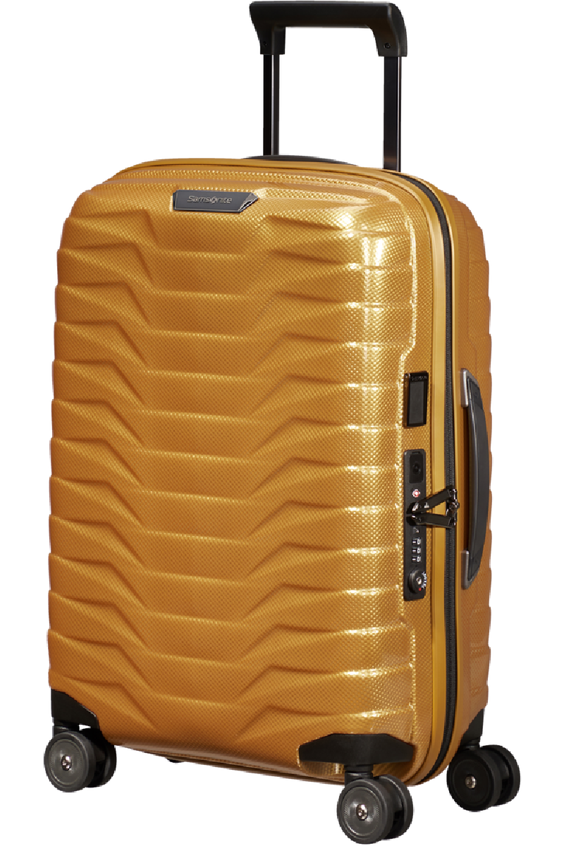 VALISE EXTENSIBLE CABINE 4 ROUES 55CM PROXIS GOLD SAMSONITE