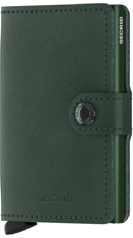 PORTE CARTES MINIWALLET ORIGINAL GREEN SECRID