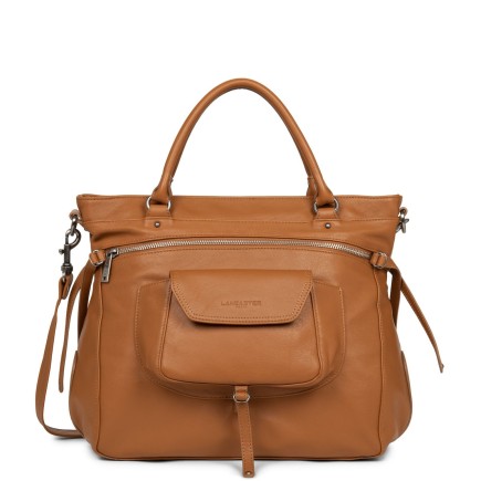 SAC CABAS SOFT VINTAGE NOVA MIEL LANCASTER