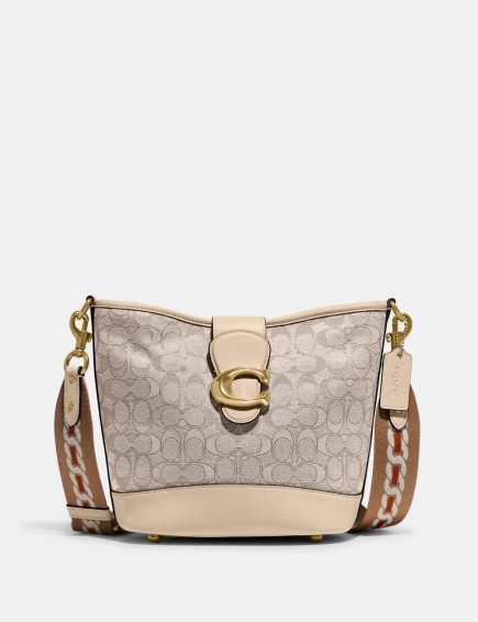 SAC SEAU TALI STONE IVORY COACH