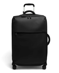 VALISE LONG TRIP 70CM PLUME NOIR LIPAULT