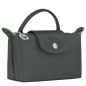 LONGCHAMP LE PLIAGE ORIGINAL TROUSSE COSMÉTIQUE AVEC POIGNÉE GRAPHITE