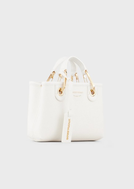 MINI SAC CABAS BLANC MYEA BAG EMPORIO ARMANI