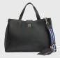 SAC PORTÉ MAIN TOMMY LIFE NOIR TOMMY HILFIGER