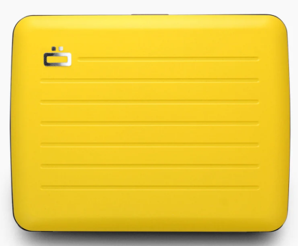 PORTE CARTES SMART CASE OSLO LARGE MAT TAXI YELLOW ÖGON