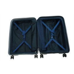 VALISE VERTICALE A ROULETTES SONDO 66 cm CHAMPAGNE JUMP