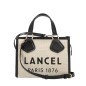 PETIT SAC CABAS SUMMER TOTE NATUREL ET NOIR LANCEL