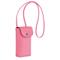 LONGCHAMP LE PLIAGE XTRA ÉTUI TÉLÉPHONE AVEC CORDON ROSE