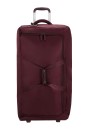 SAC DE VOYAGE 2 ROUES 78 CM FOLDABLE PLUME BORDEAUX LIPAULT