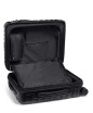 VALISE CABINE EXTENSIBLE CONTINENTAL 55CM 19 DEGREE POLYCARBONATE NOIR TEXTURÉ TUMI