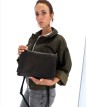 SAC PORTÉ CROISÉ HARMONIE CLASSIQUE ÉCRIN NOIR FOURÉS SAC PORTÉ CROISÉ HARMONIE CLASSIQUE ÉCRIN NOIR FOURÉS