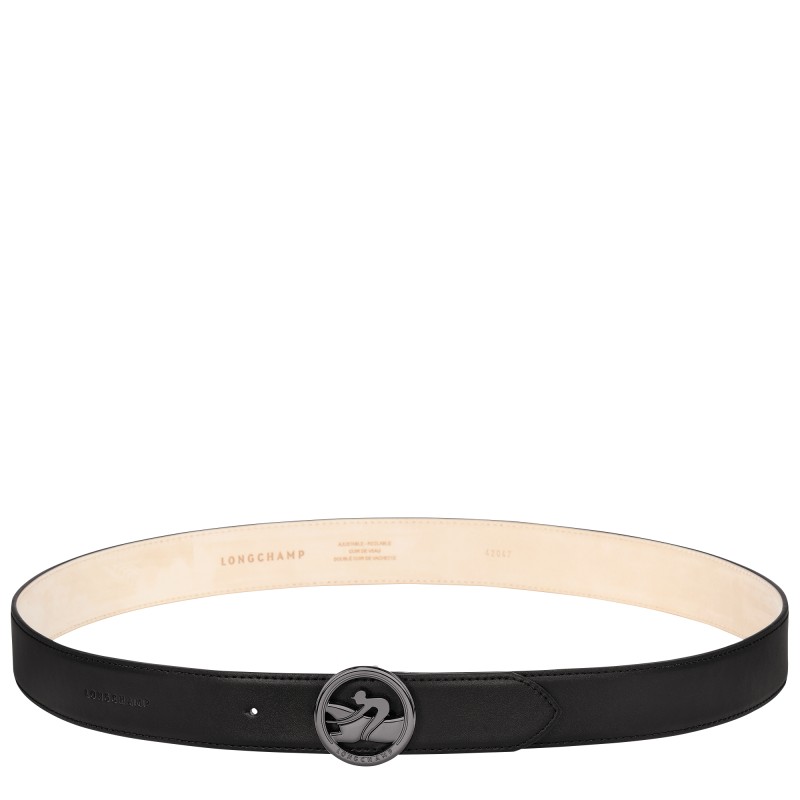 LONGCHAMP BOX-TROT CEINTURE HOMME NOIR