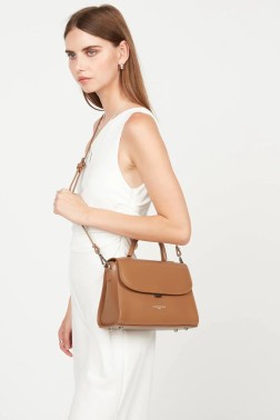 SAC PORTÉ MAIN SUAVE EVEN CAMEL LANCASTER