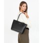 SAC SHOPPING SMOOTH NOIR LANCASTER