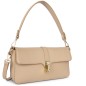 SAC BAGUETTE MILANO HORIZON BEIGE FONCÉ LANCASTER SAC BAGUETTE MILANO HORIZON BEIGE FONCÉ LANCASTER