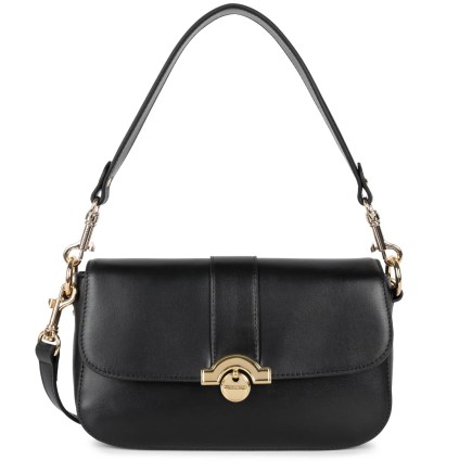 SAC BAGUETTE PARIS MÉDAILLE NOIR LANCASTER