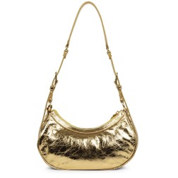 SAC DEMI LUNE RÉTRO & GLAM OR LANCASTER