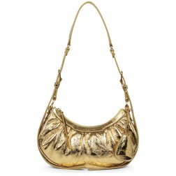 SAC DEMI LUNE RÉTRO & GLAM OR LANCASTER