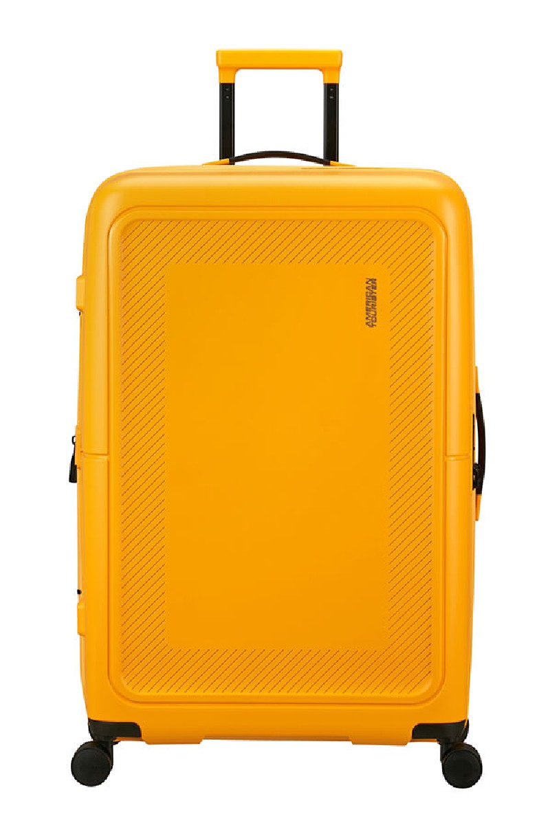 VALISE EXTENSIBLE À 4 ROUES 77CM DASHPOP JAUNE AMERICAN TOURISTER