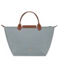 LONGCHAMP LE PLIAGE ORIGINAL SAC À MAIN M ACIER