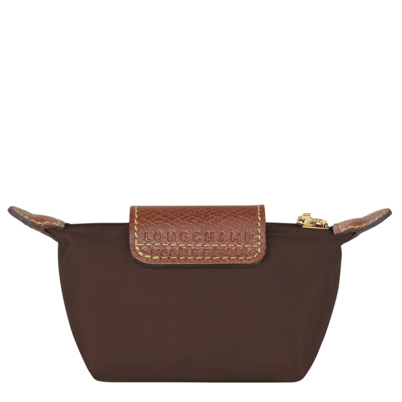 LONGCHAMP LE PLIAGE ORIGINAL PORTE MONNAIE EBENE