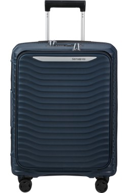 VALISE 4 ROUES CABINE EXTENSIBLE 55CM EASY ACCESS UPSCAPE BLEU NUIT SAMSONITE