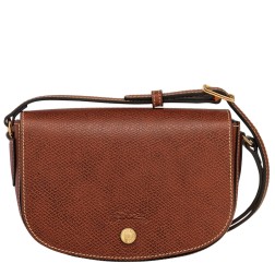 LONGCHAMP ÉPURE SAC BANDOULIÈRE S BRUN