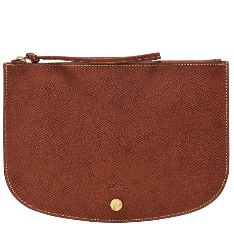 LONGCHAMP ÉPURE POCHETTE BRUN