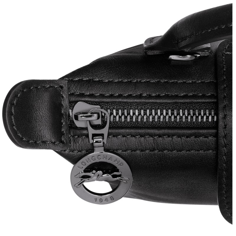 Pochette Longchamp Sac Longchamp Cuir Noir Femme LONGCHAMP LE - Main Image