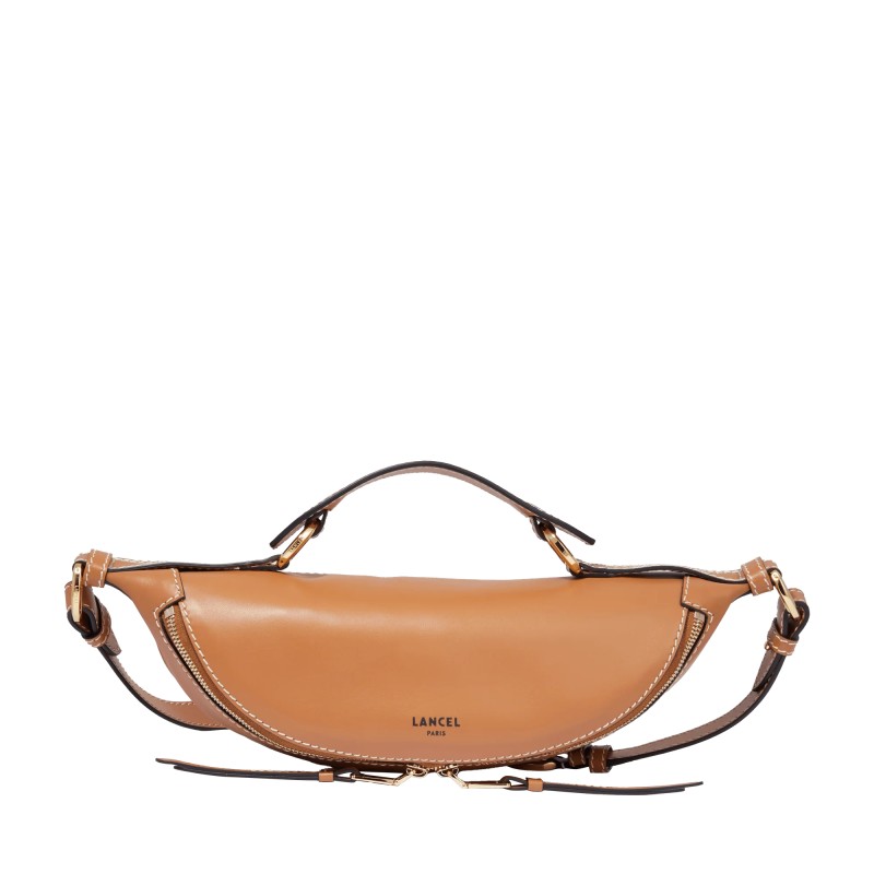 SAC PORTÉ CROISÉ S ORIGAMI DE LANCEL MULTICO CAMEL