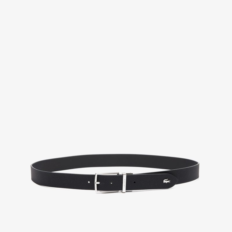 CEINTURE HOMME REVERSIBLE AJUSTABLE NOIR LACOSTE