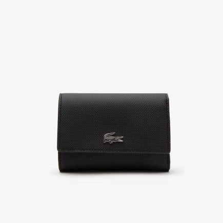 PORTE-MONNAIE ANNA NOIR KREMA LACOSTE