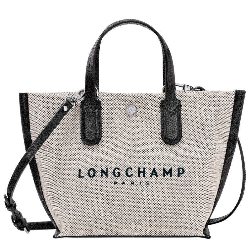 LONGCHAMP ESSENTIAL TOILE SAC À MAIN XS ÉCRU