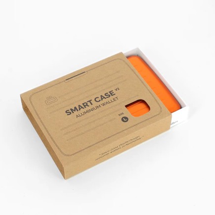 PORTE CARTES SMART CASE V2 LARGE ORANGE ÖGON