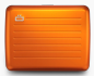 PORTE CARTES SMART CASE V2 LARGE ORANGE ÖGON