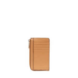 PORTE CARTES ZIPPÉ ANGÈLE DE LANCEL CAMEL