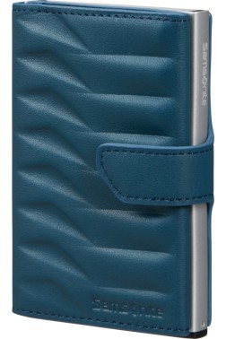 PORTE CARTES ALU FIT BLEU PÉTROLE SAMSONITE