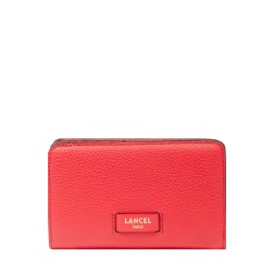 PORTEFEUILLE COMPACT NINON ROUGE BAISER LANCEL