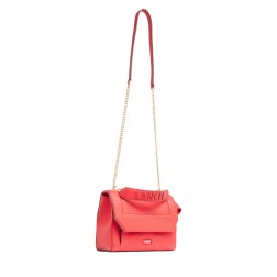 SAC À RABAT NINON MOYEN MODÈLE ROUGE BAISER LANCEL