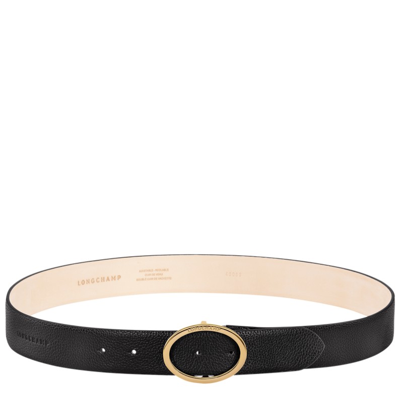 LONGCHAMP LE FOULONNÉ CEINTURE FEMME NOIR