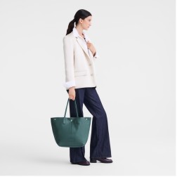 LONGCHAMP ESSENTIAL CUIR SAC CABAS L CÈDRE