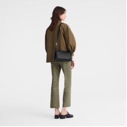 LONGCHAMP LE FOULONNÉ SAC BANDOULIÈRE M NOIR