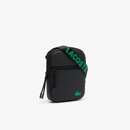 PETITE SACOCHE PLATE LCST NOIR LACOSTE