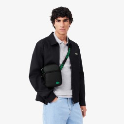 PETITE SACOCHE PLATE LCST NOIR LACOSTE