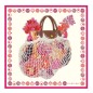 LONGCHAMP CARRÉ DE SOIE 70CM LE FILET GOURMAND PINK LONGCHAMP CARRÉ DE SOIE 70CM LE FILET GOURMAND PINK