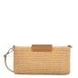 POCHETTE MINI OSIER ITALIE CAMEL LANCASTER