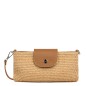 POCHETTE MINI OSIER ITALIE CAMEL LANCASTER