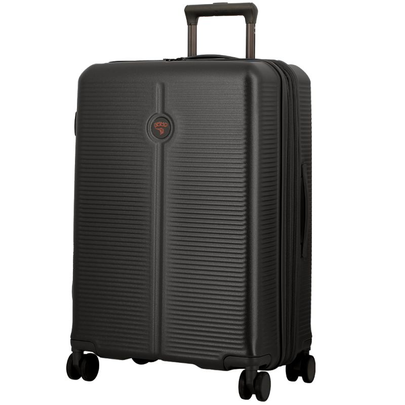 VALISE VERTICALE A ROULETTES HENDAYE 65 cm MOKKA JUMP