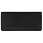 LONGCHAMP LE ROSEAU PORTEFEUILLE LONG À RABAT NOIR LONGCHAMP LE ROSEAU PORTEFEUILLE LONG À RABAT NOIR